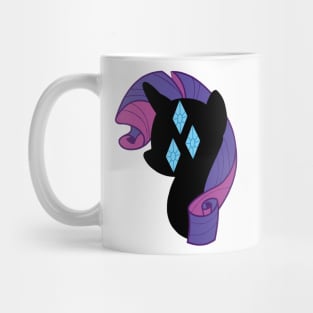 Rarity Silhouette Mug